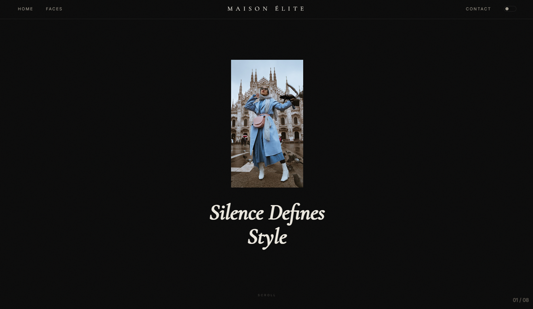 Maison Elite — Desktop