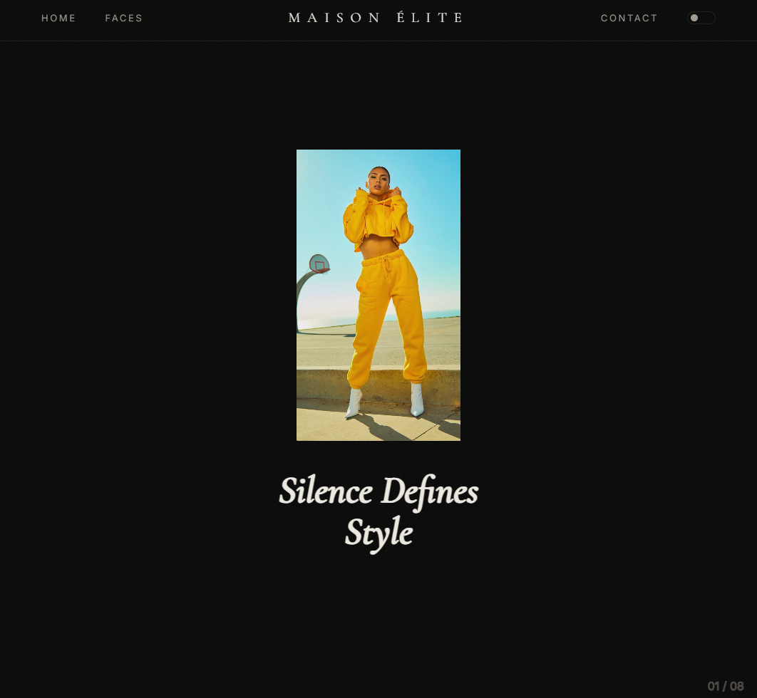 Maison Elite — Tablet